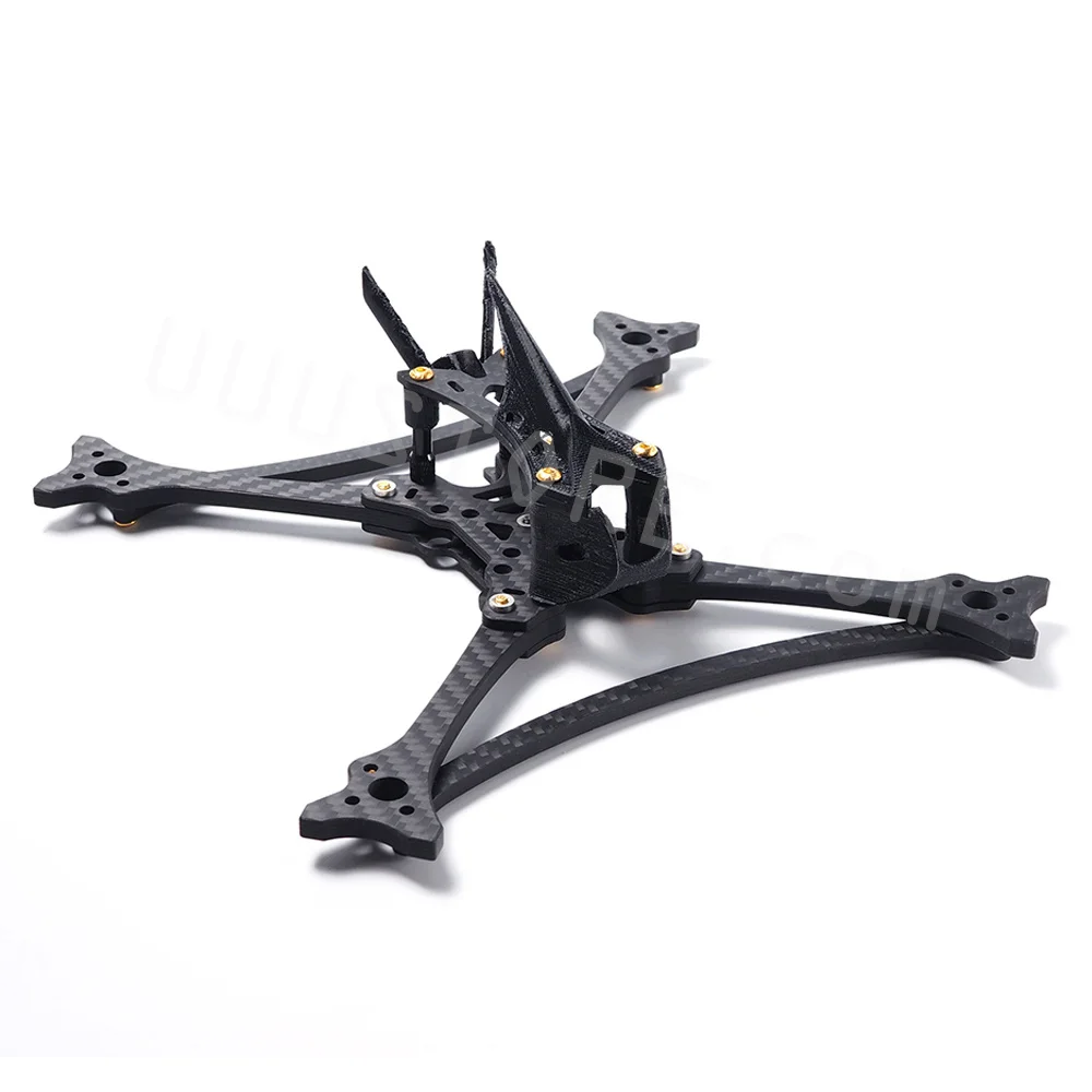 HGLRC Wind5 Lite True-X 208mm Carbon Fiber FPV Frame Kits 5mm Arm for RC FPV Racing Freestyle 5inch Drones DIY Parts 1