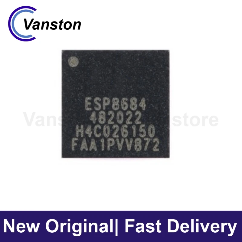 Esp8684H4 Qfn-24 Wi-Fi + Bluetooth5.0 4Mb 32Bit Single Core Mcu Nuovo Originale