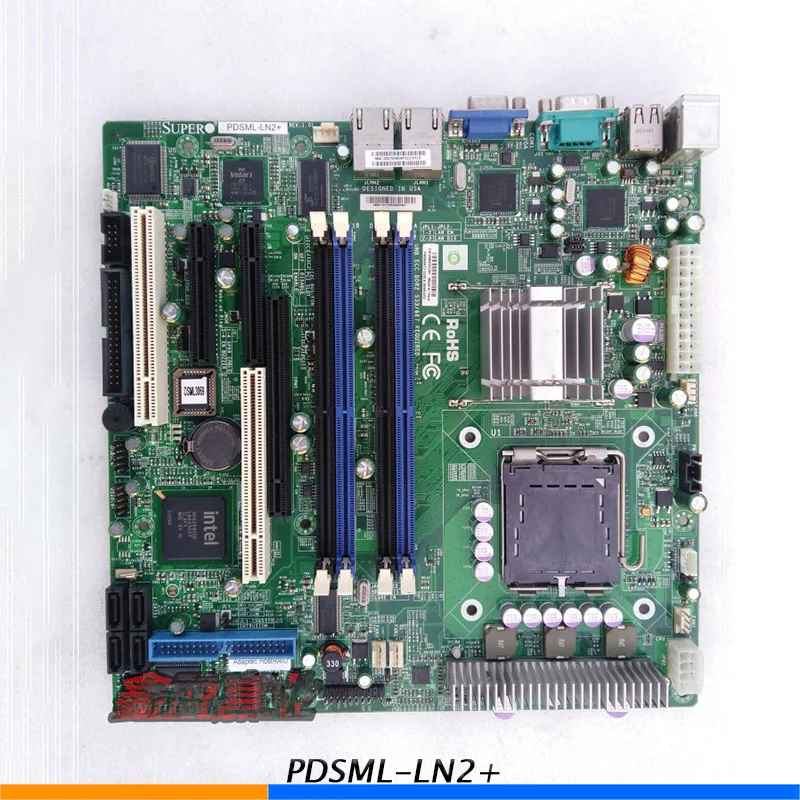 Original Server Motherboard For Supermicro For PDSML-LN2+ LGA775 Good Quality Hot 1 Original Server Motherboard For Supermicro For PDSML LN2 LGA775 Good Quality Hot