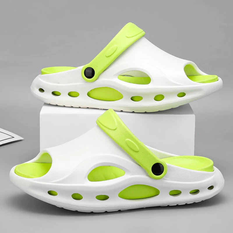 

Summer Men Sandals Genuine Leather Mens Casual Shoes Outdoor Men Leather Sandals for Men Beach Shoes Roman mens Shoes