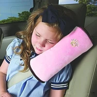 Coussin d'épaule pour enfants, ceinture de sécurité intérieure de voiture, coussin de poitrine universel, protection d'épaule de siège de voiture, coussinets d'oreiller pour enfants et femmes 3