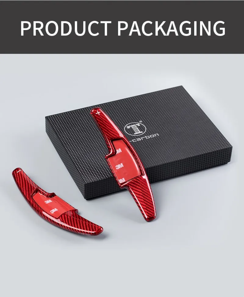 Real Carbon Fiber Paddle Shift For Honda 2020 Acura RDX 2018 Spirior Steering Wheel Extension Paddle Shifter