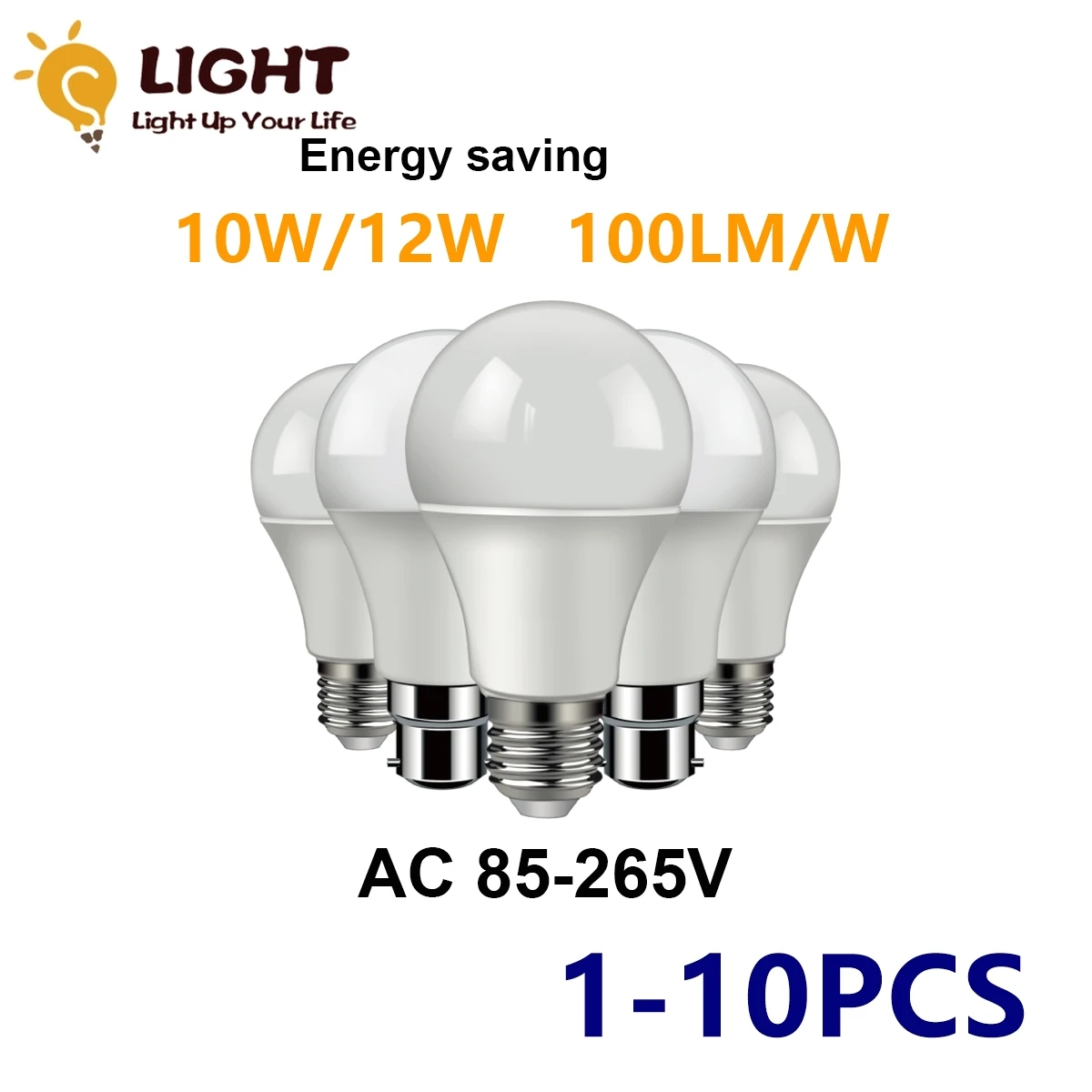 

A60 lampara led 220v 110v bulb lights E27 B22 10W 12W 1000lm High Lumen lighting for living room led bulbs for house for home