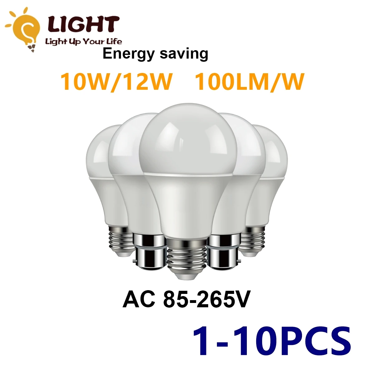 A60 lampara led 220v 110v 전구 조명 E27 B22 10W 12W 1000lm 높은 루멘 조명 거실, 가정용 led 전구