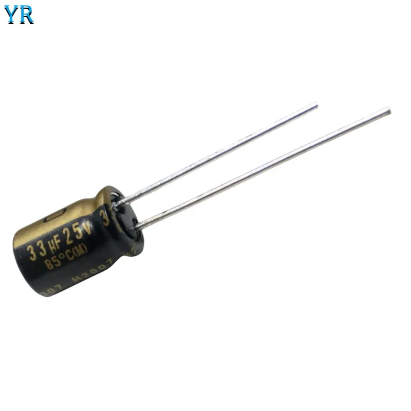 

10 шт. Nichicon MUSE KZ серии 25V33UF 8x11,5 мм Hi-Fi аудио конденсатор медные ножки 33uf 25V 8x11,5