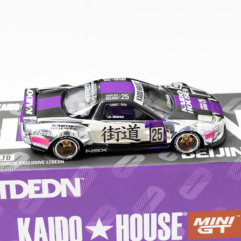 KAIDO HOUSE 1:64 NSX Electroplated Purple LTD 2025 Beijing