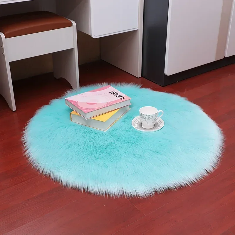 

B1833 Carpet Tie Dyeing Plush Soft Carpets For Living Room Bedroom Anti-slip Floor Mats Bedroom Water Absorption Carpet Rugs
