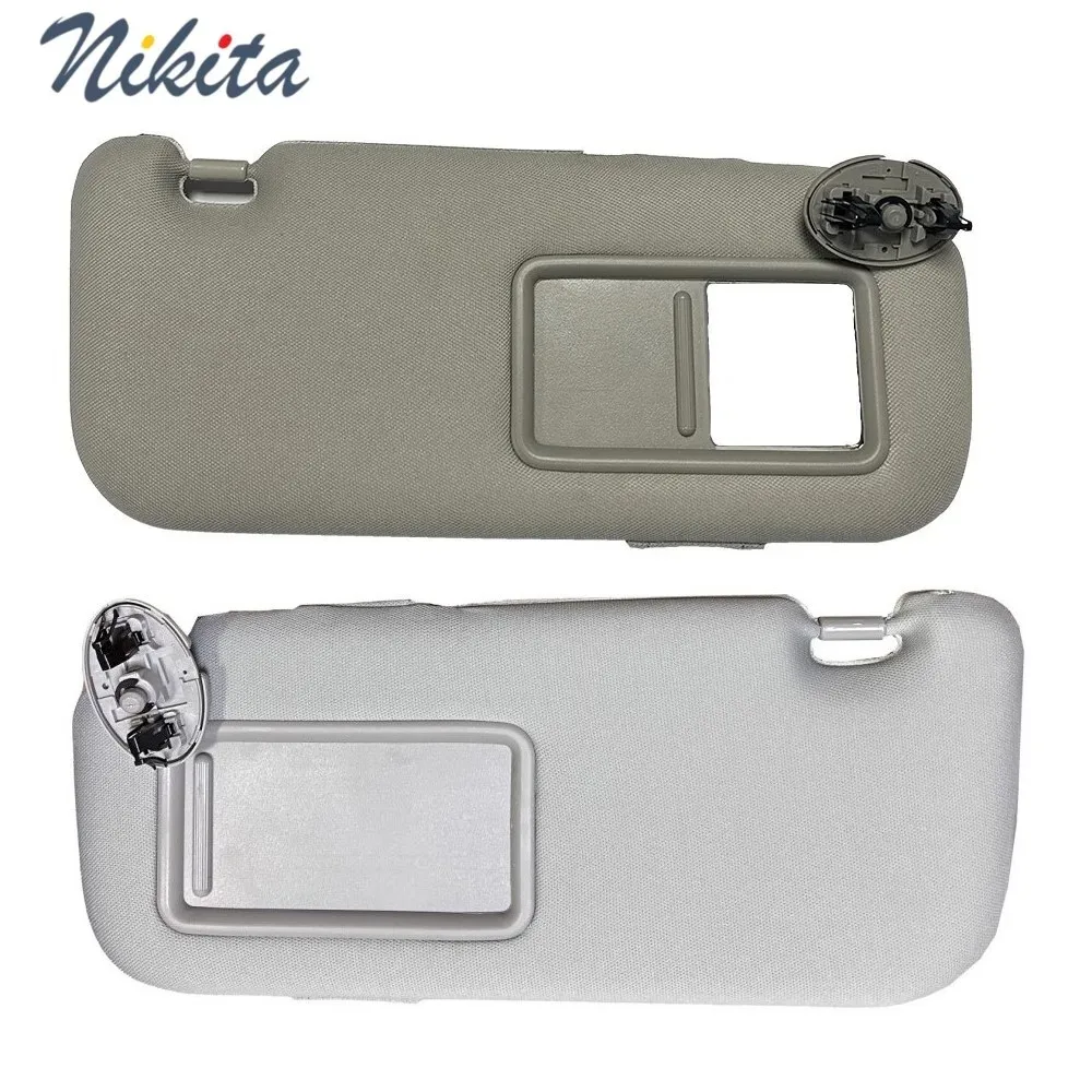 ForToyotaCorollaSunVisorDarkBeigeGrayLeftRightSideDriver