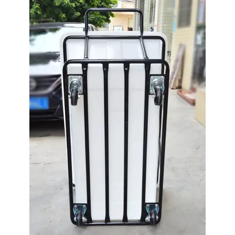 Laundry Linen Storage Cart Hotel Hotel Collection Cart Room Service Thickened Plastic Work Cleaning