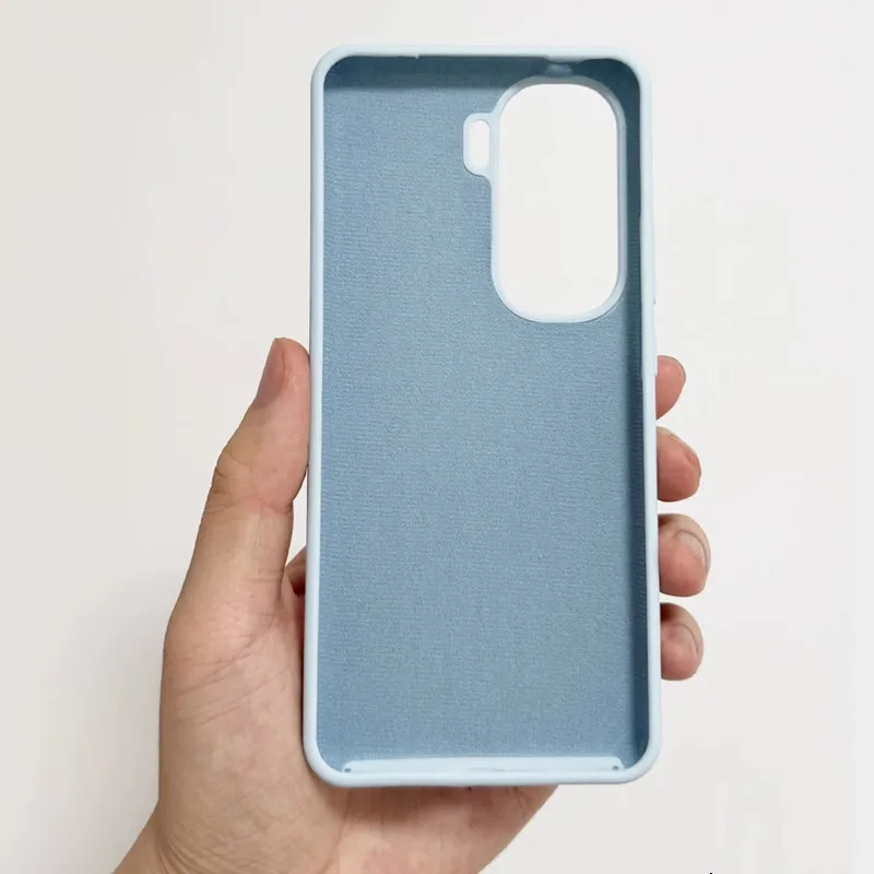 Soft Liquid Silicone Shockproof Colorful Luxury Back Case Cover