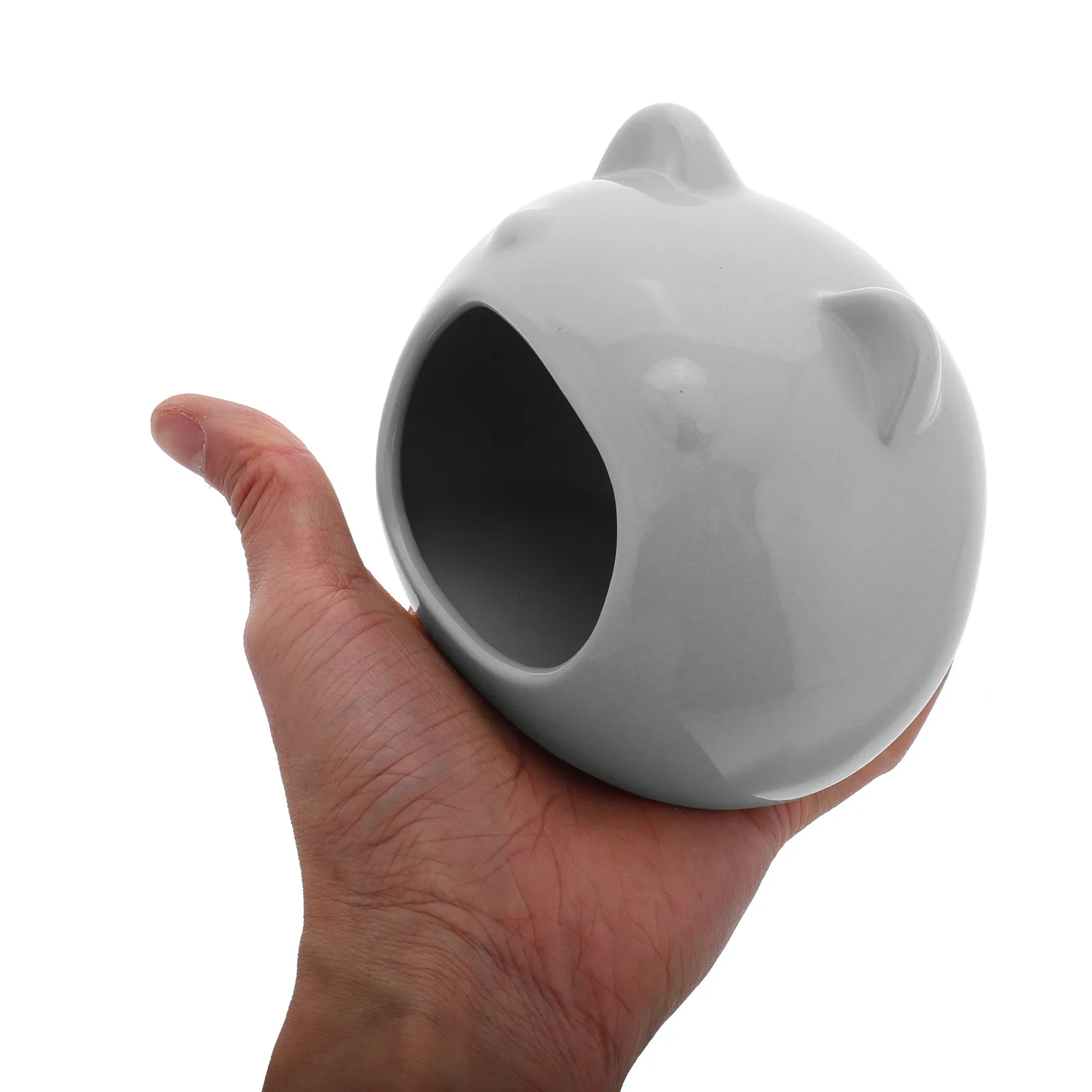 Ceramic Hamster Hideout Small Animal House for Gerbils and Hamsters Bed and Habitat Washable and Cool Nest Gerbil Hideout 3
