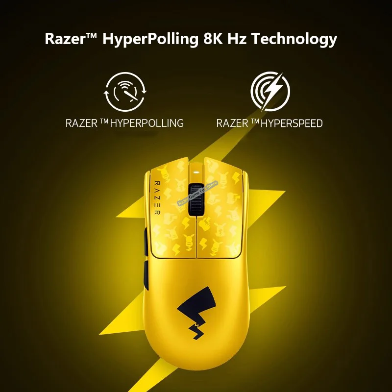 Razer ポケモン ピカチュウ エディション バイパー V3 プロ超軽量