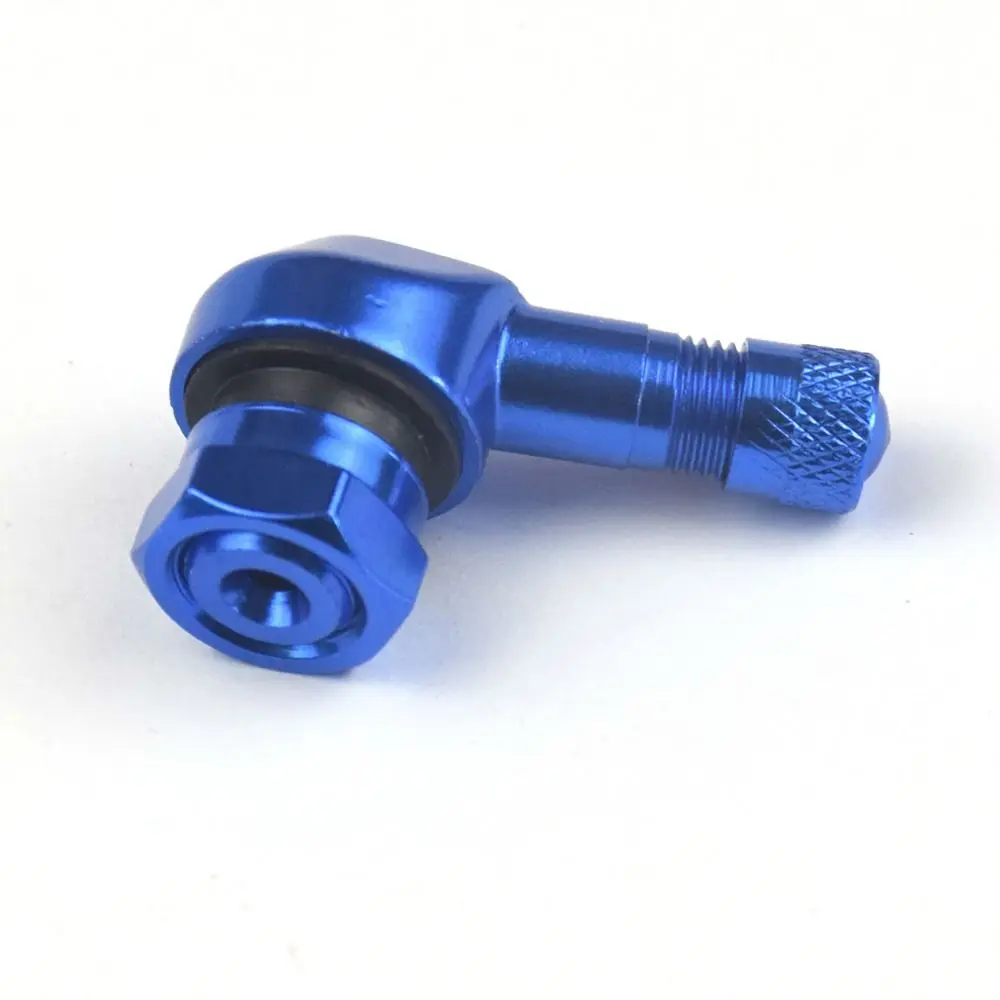 90° Valve Motorcycle Rim Leakproof Aluminum Alloy Motorcycle Valve Stems Motorcycle Modification Motorcycle Wheel Tire