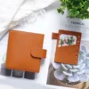 Moterm Luxe 2.0 Series Pocket Size Planner Pebbled Grain Leather A7 Notebook with 30MM Ring Mini Agenda Organizer  Diary Notepad 6