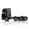 LESU 1/14 8*8 RC Tractor Truck Model Metal Chassis Painted Cabin Set Servo Motor Remote Control Vehicle Car for Boys Toys 5
