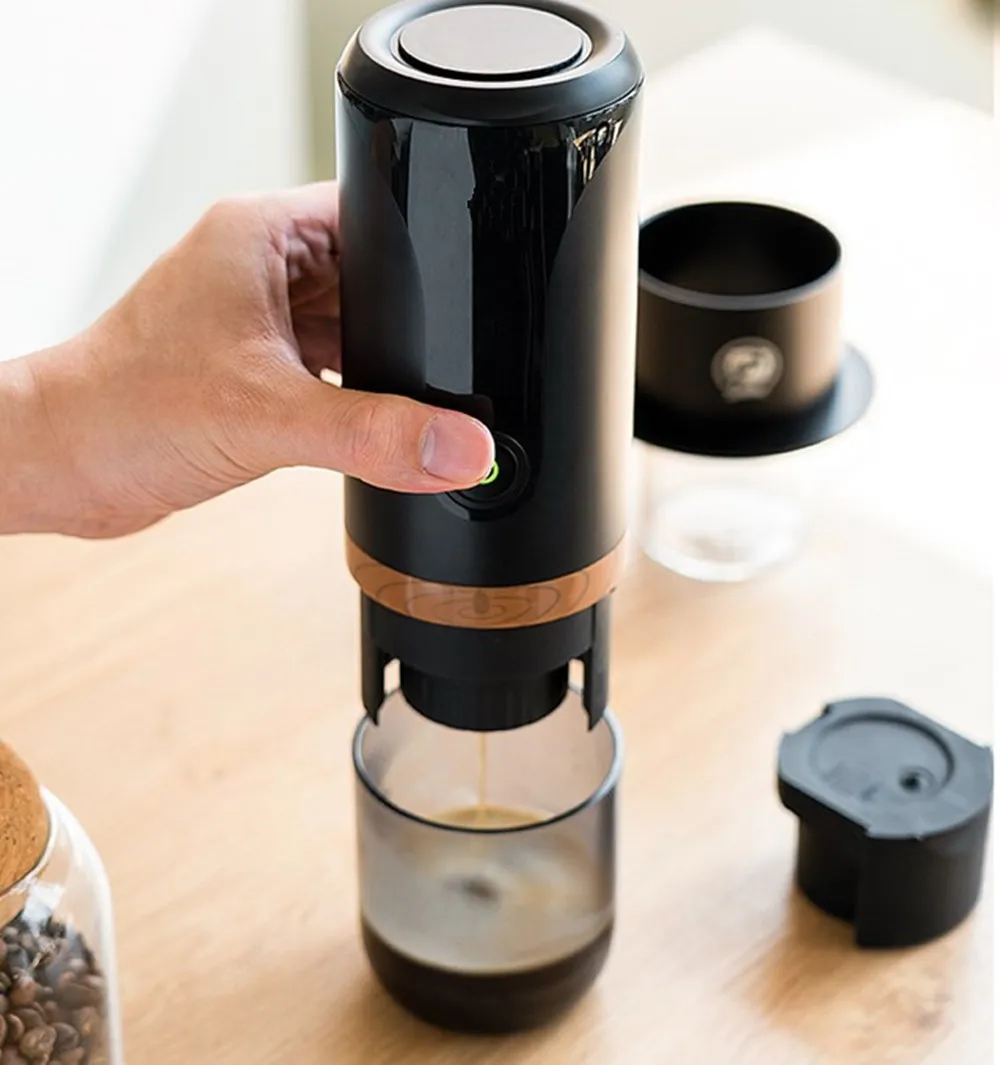 Superportablecapsulecoffeepowdercoffeemakerrechargeoutdoor