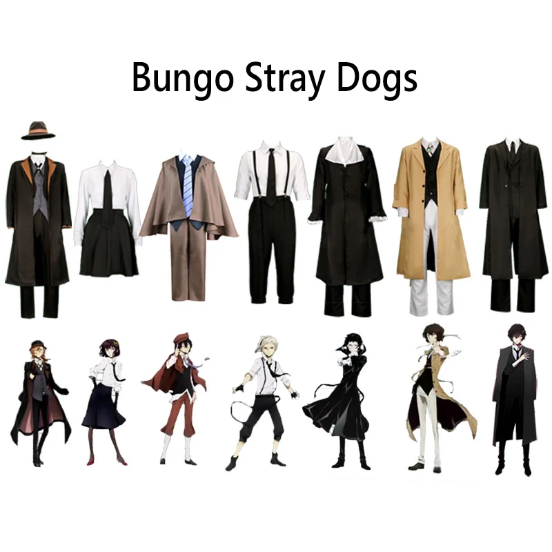 Disfraz De Elise Stray Dogs, Conjunto Completo De Anime, BSD