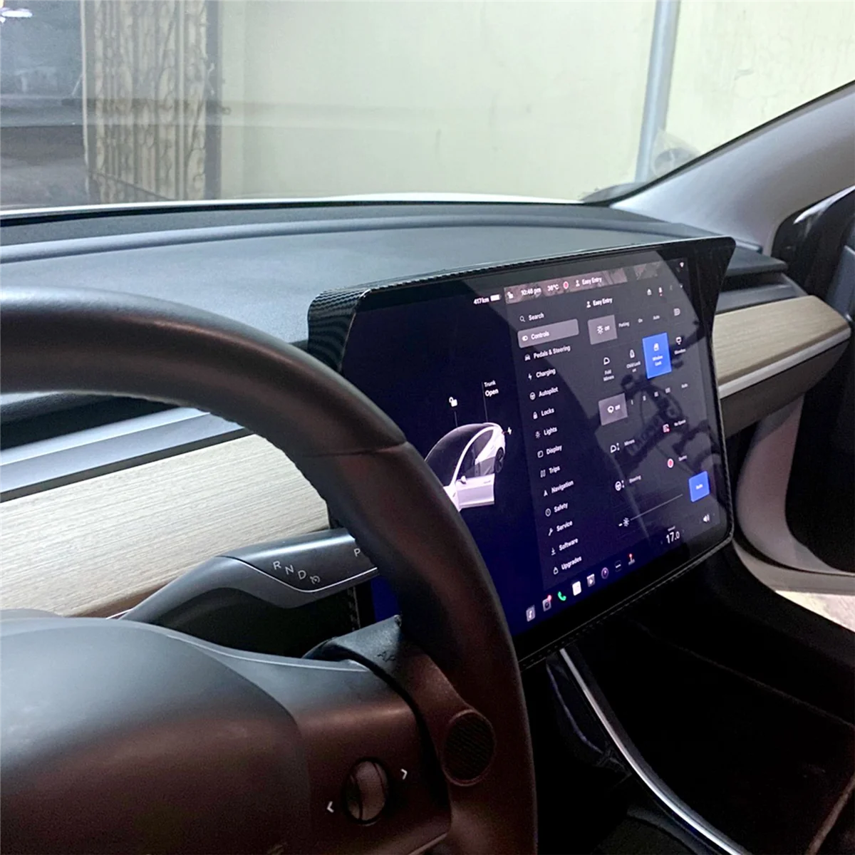 

Защитная рамка для экрана Tesla Model 3/Y 2021-2023, аксессуары центральной консоли,