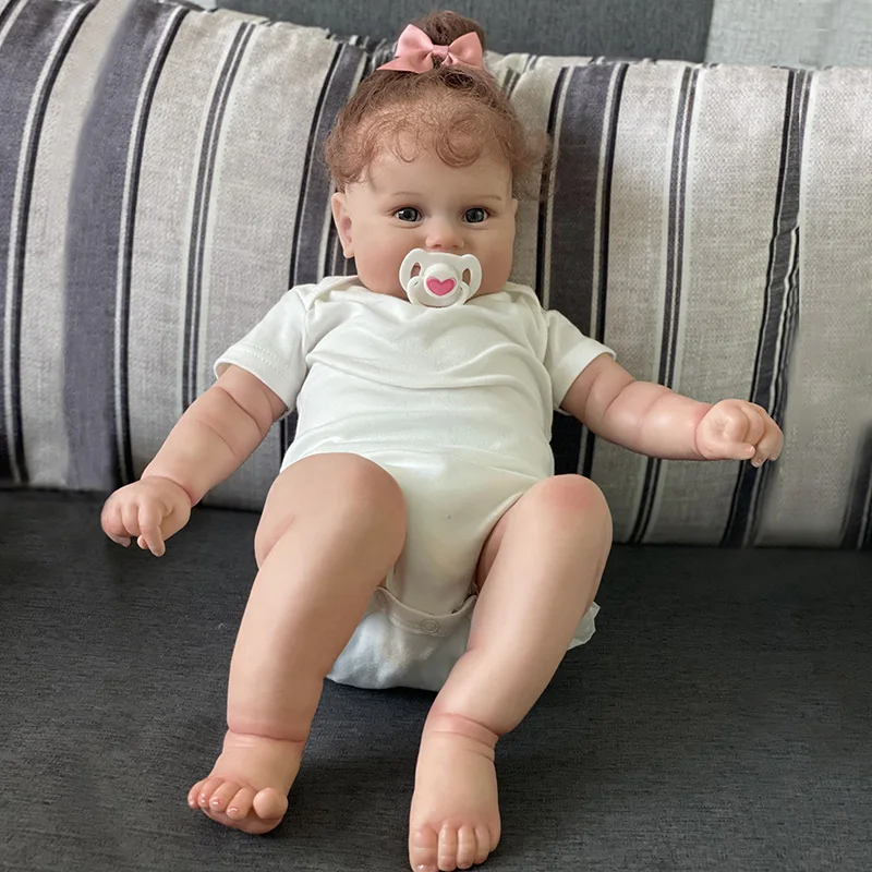 Npk – Poupée Reborn De 60cm, Reborn Comme Sur La Photo, Peinture À La
