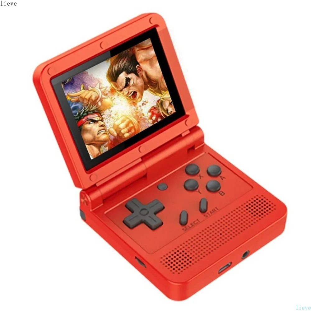 Handheld Game Players V90 3.0-Inch IPS Screen Dual Open System Over 3000Games Consoles Retro Video Game Children Gifts Games 