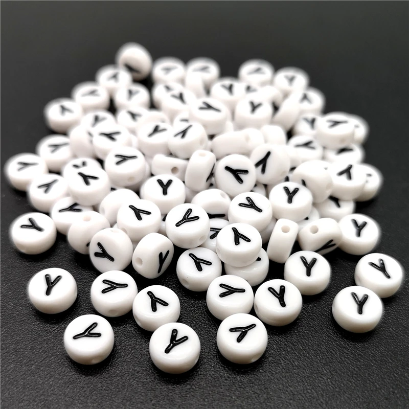  1000 Pcs Acrylic Letter Beads for Bracelets Multi-Color Alphabet  Beads A-Z Sorted,7mm Letter Beads Bulk for Jewelry Bracelet Making with a  Roll Wire