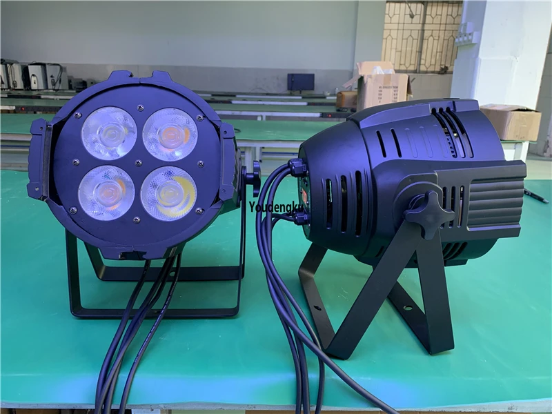8 pieces 200W COB 4-Eyed Face Light White and Warm White LED par Light