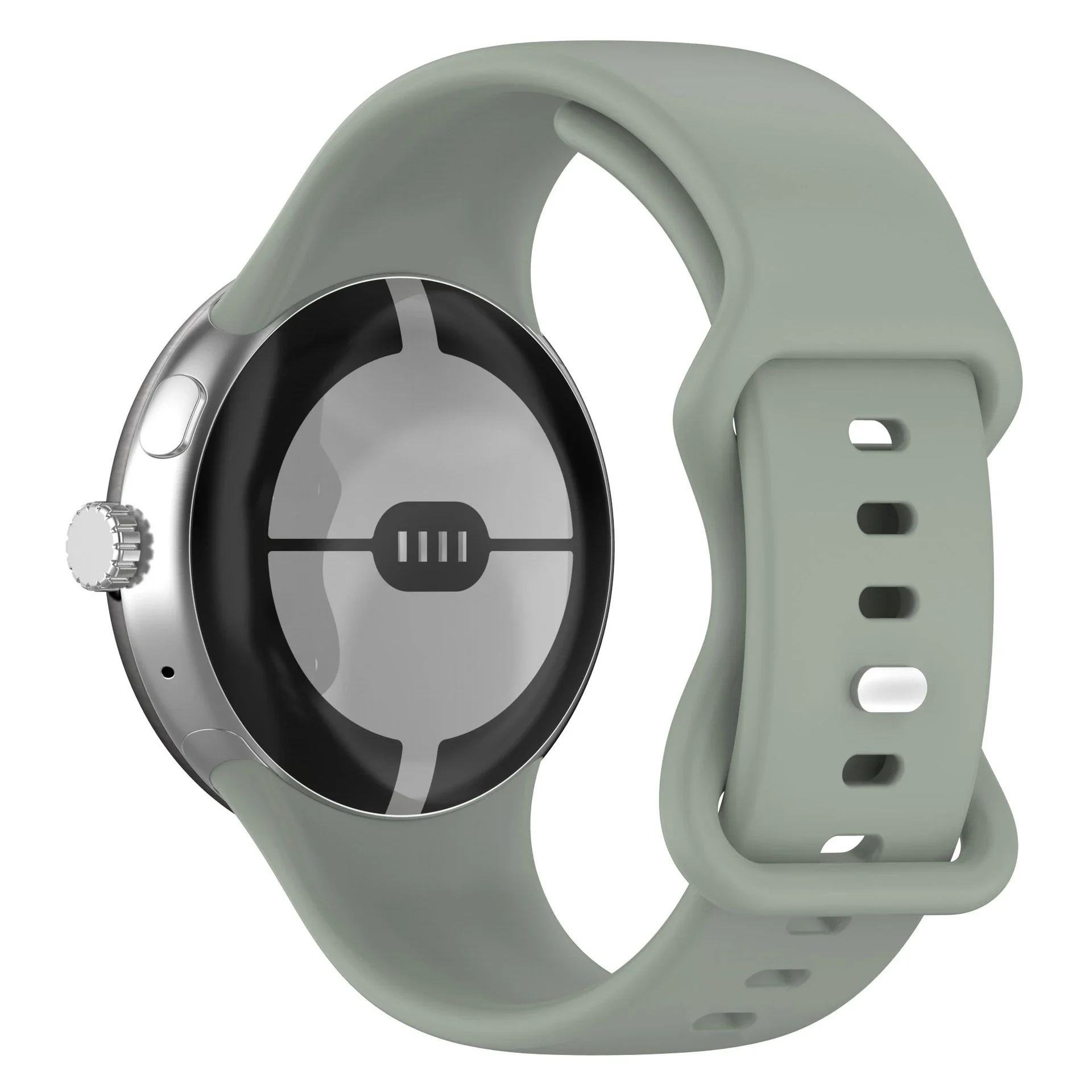 Breathable Silicone Sports Strap for Pixel Watch - Replaceable Band Bracelet