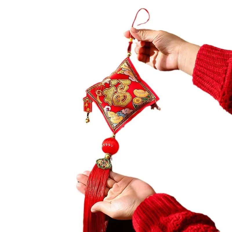 New Year Decoration Items Chinese Traditional Chinese New Year Hanging Strings Bell Hanging Decoration Spring Festival Lanterns 5