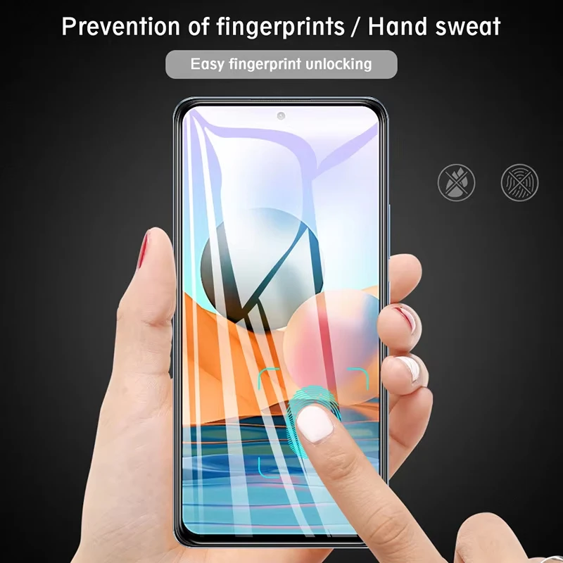 Enhanced Tempered Glass Screen Protector - 9D HD Transparent Protective Layer (1-4 Pack)