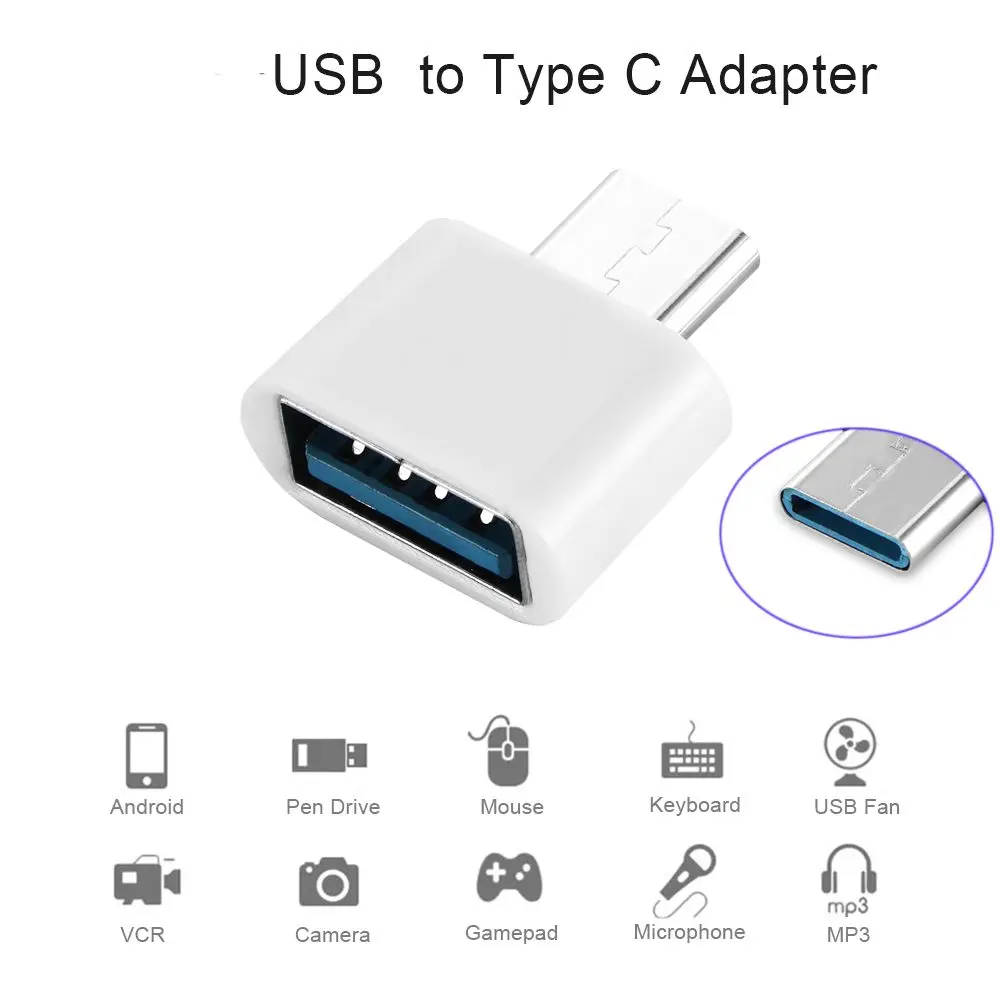 

Портативный адаптер Type C Android для ПК и планшетов переходник Type-C