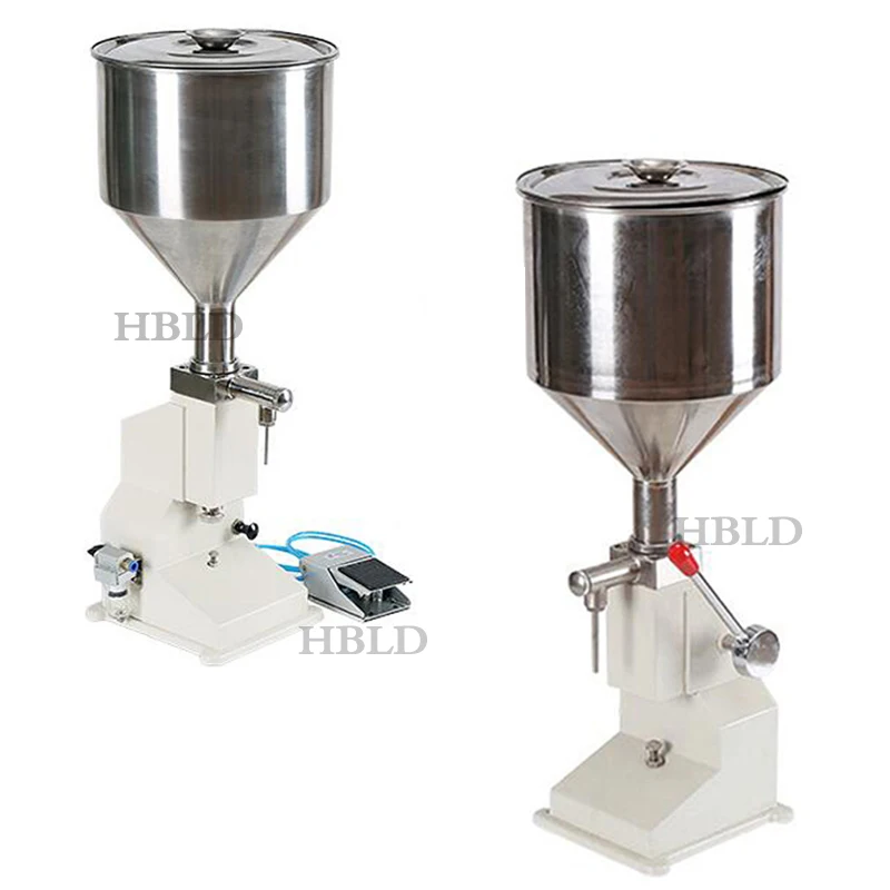 

50ml Manual Liquid Paste Bottling Machine, Small Household Honey Sesame Paste Packaging Machine