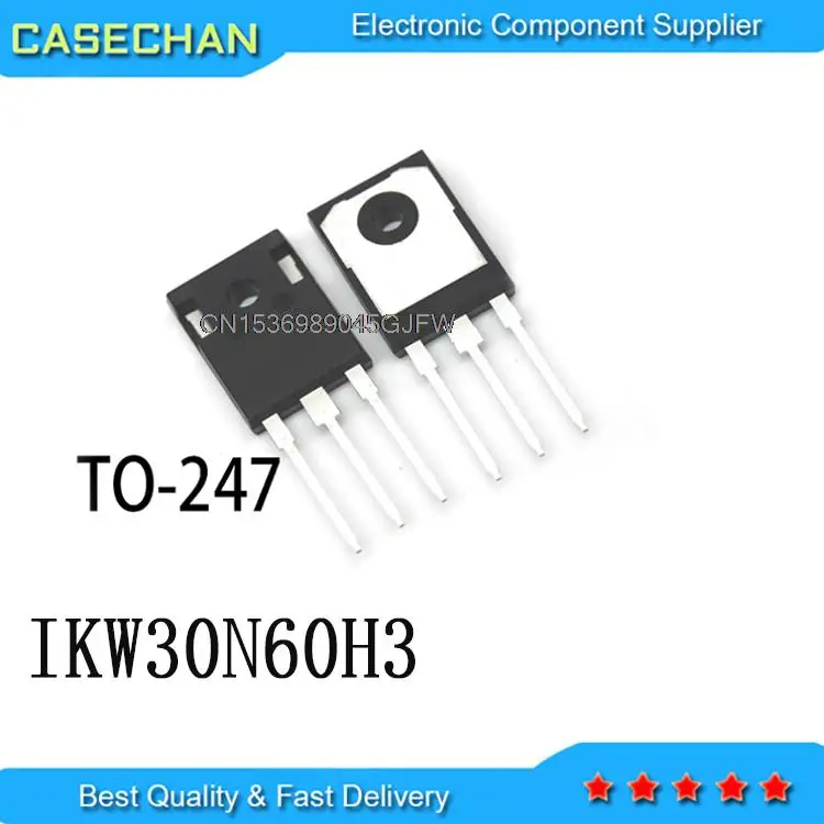 

10PCS New and Original K30H603 30N60 TO-247 30A 600V IKW30N60H3