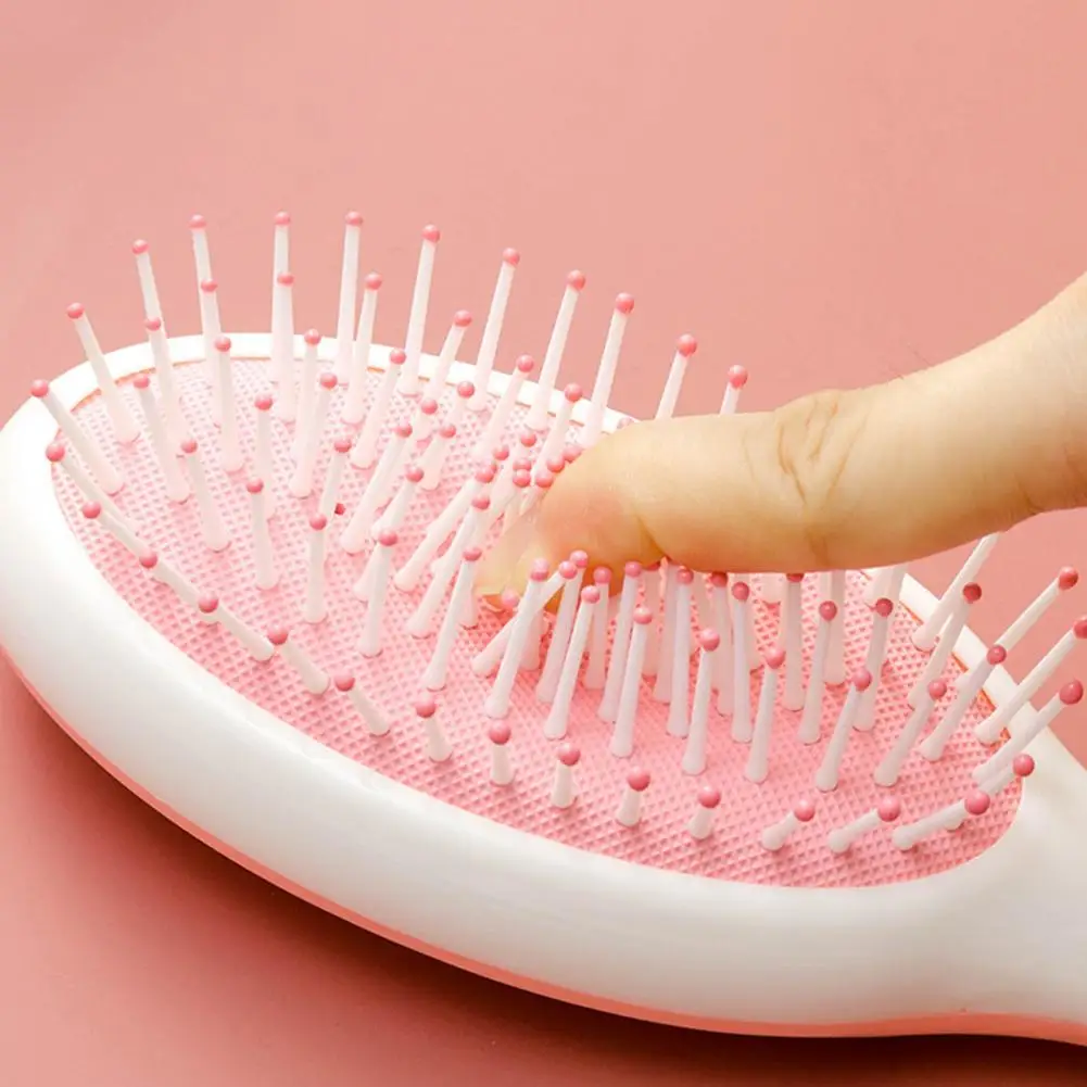 Description Picture 3 of itemCat Claw Comb Beautiful Cute Cozy Adorable Lovely Beauty Tool Plastic Pink Air Cushion Comb for Ladies