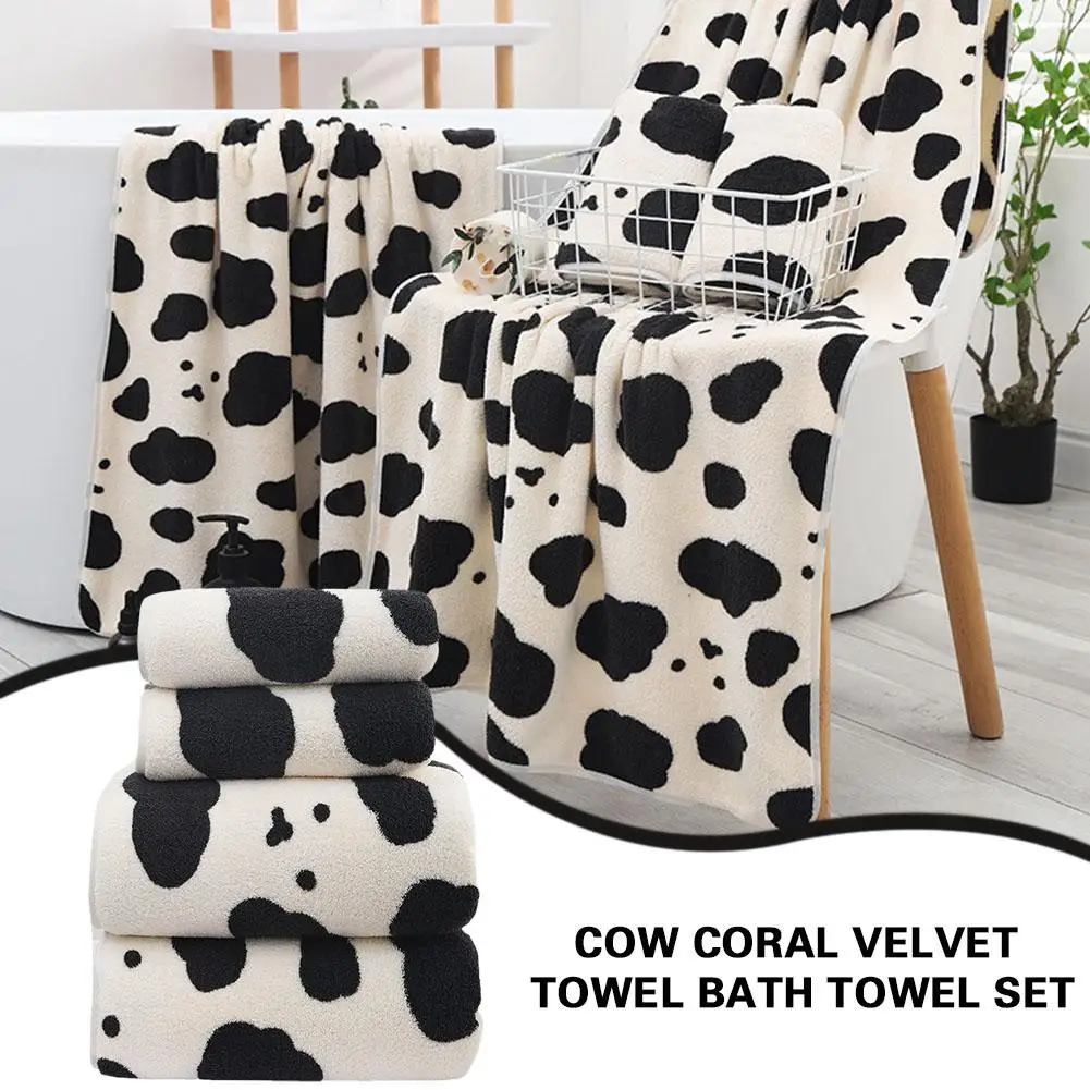 

Cow Pattern Flannel Fleece Bed Blanket Bedspread Coverlet Lightweight Queen King Cozy Throw Blankets Size Bed Soft Cover Wa D4T9