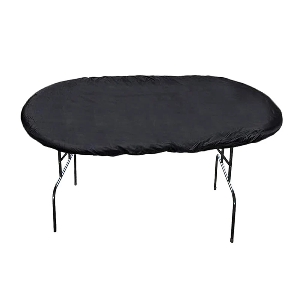 Poker Table Cover For Oval Shaped Poker Tables Dust Cover Board Game 210D 420D Oxford Cloth Table Covers