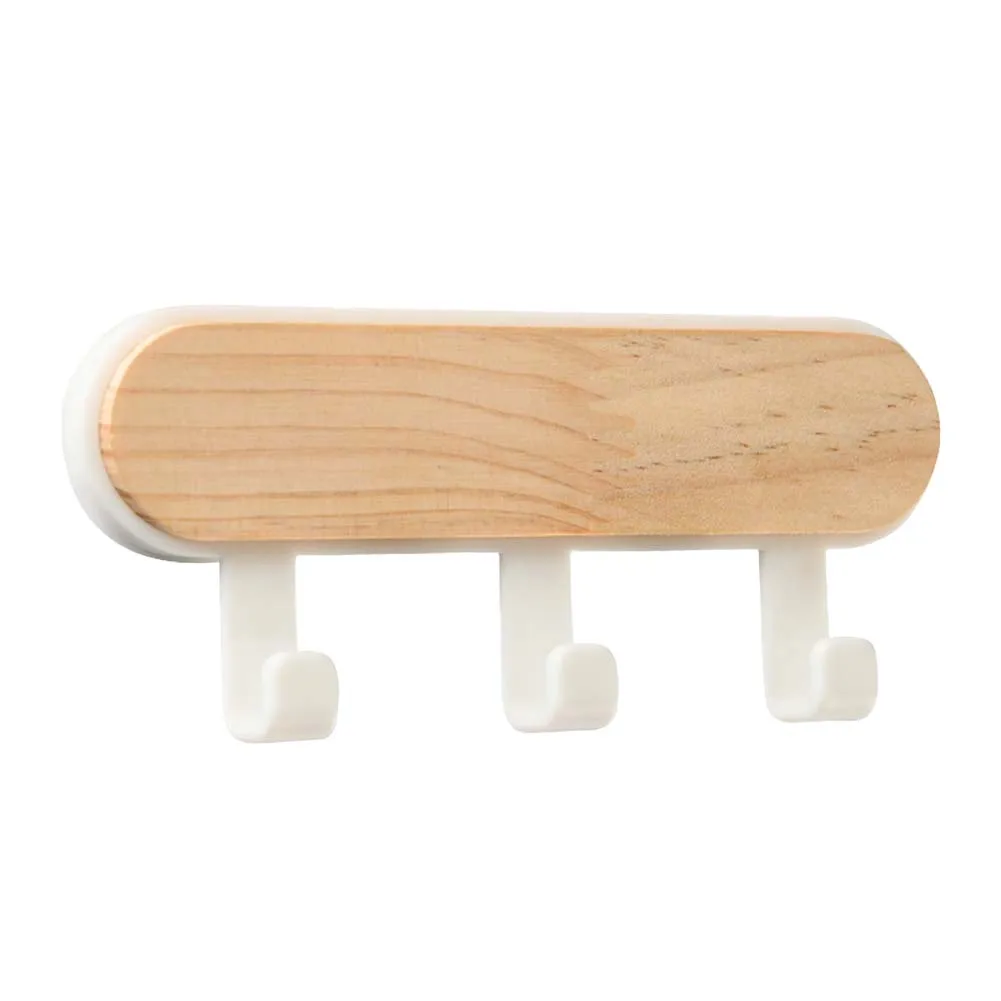 

Крючок из массива дерева, деревянный крючок без отверстий, крючок для дверей и окон, для одежды, кухонной стены, крючок для ключей для дома