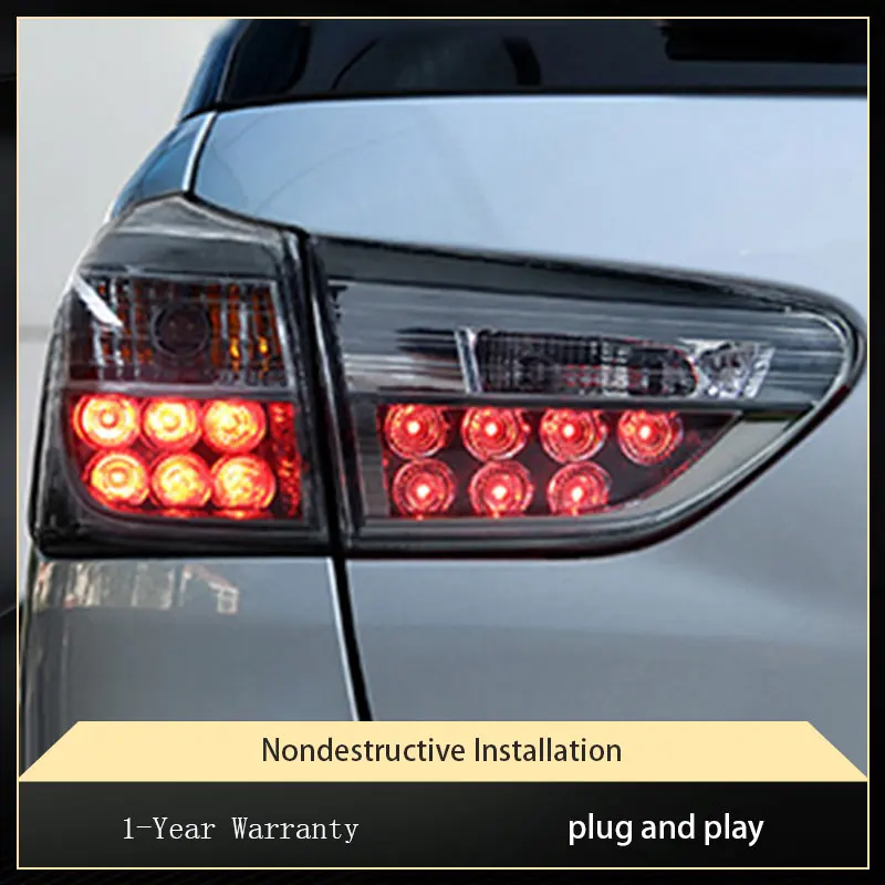 

Car Lights For Toyota WISH 2009-2015 Upgrade LED Taillight Assembly Highlight DRL Automotive Lamp Tail Turn Signal Accessories