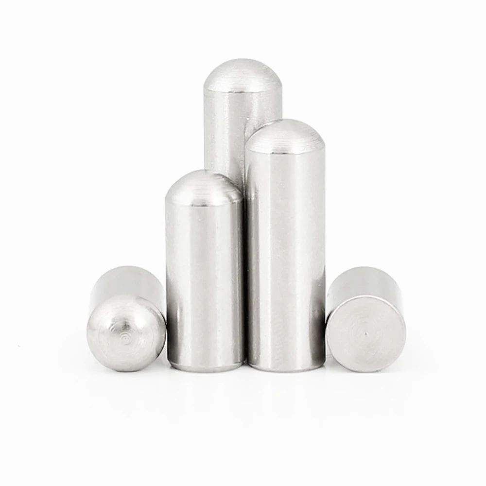 M0.6 M0.8 M1 M1.2 M1.5 M1.8 M2 M2.3 M2.5 M2.8 M3 M4 M5 M6 M8 304 Stainless Steel Cylindrical Pin Locating Dowel 5 ~ 10pcs cylindrical locating dowel pin