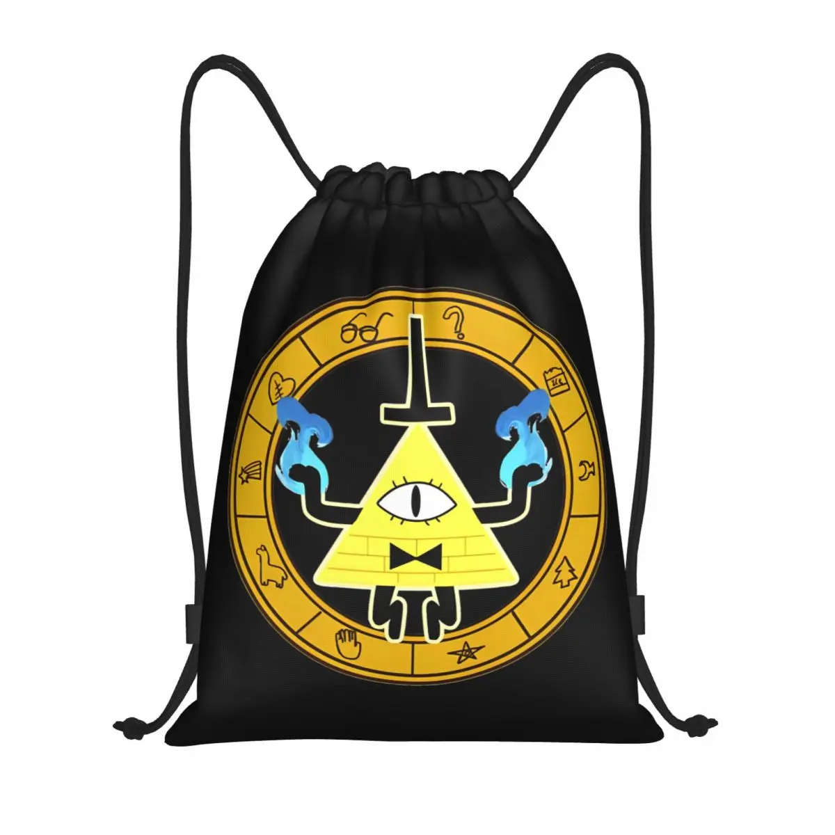 thumbnail image 1 of Mochila con cordón de Anime Gravity Falls de Dipper Pines, mochila deportiva para gimnasio, bolsas con cordón para ciclismo, 1 of 5