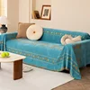 Bohemia Style Chenille Sofa Cover Tassel All Seasons Sofa Slipcovers Anti-cat Scratch All-inclusive Couch Towel Picnic Mat 1