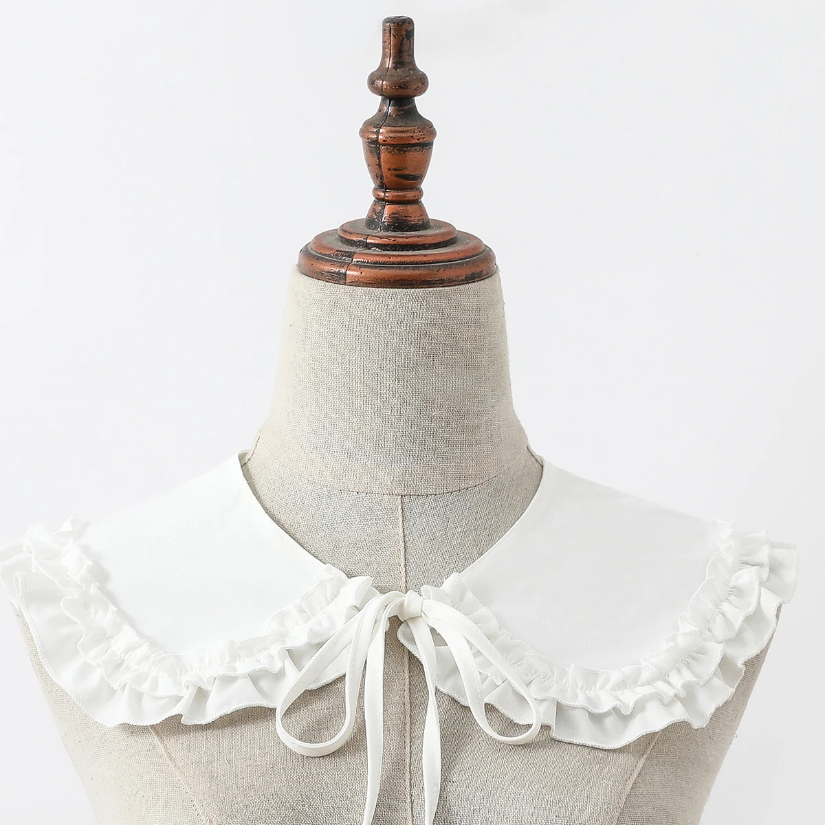fake collar Women's Wave Edge Decoration Fashion Shawl Lap Shoulder Detachable Versatile Fake Collar