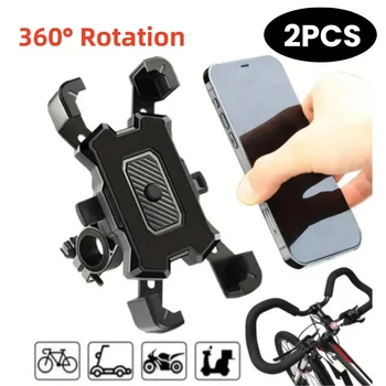 2PCS 360° Bike & Motorcycle Phone Mount 1