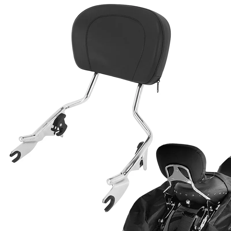 

Металлическая Съемная задняя спинка для пассажирского мотоцикла для Harley Road King CVO Street Glide Road Glide Special 2009-2023