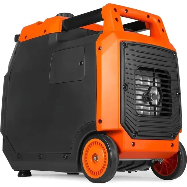4800-Watt Portable Inverter Generator Produces Clean Power Prevent Damage Sensitive Electronics Ultra-efficient 1.9-gallon Tank 4