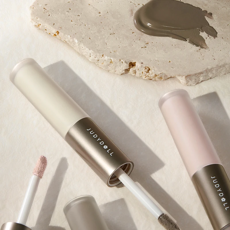 Judydoll Dual-Ended Highlighter & Contour Liquid Sculpt & Define Illuminate Buildable Coverage Long-Lasting Easy to Apply makeup cosmetics