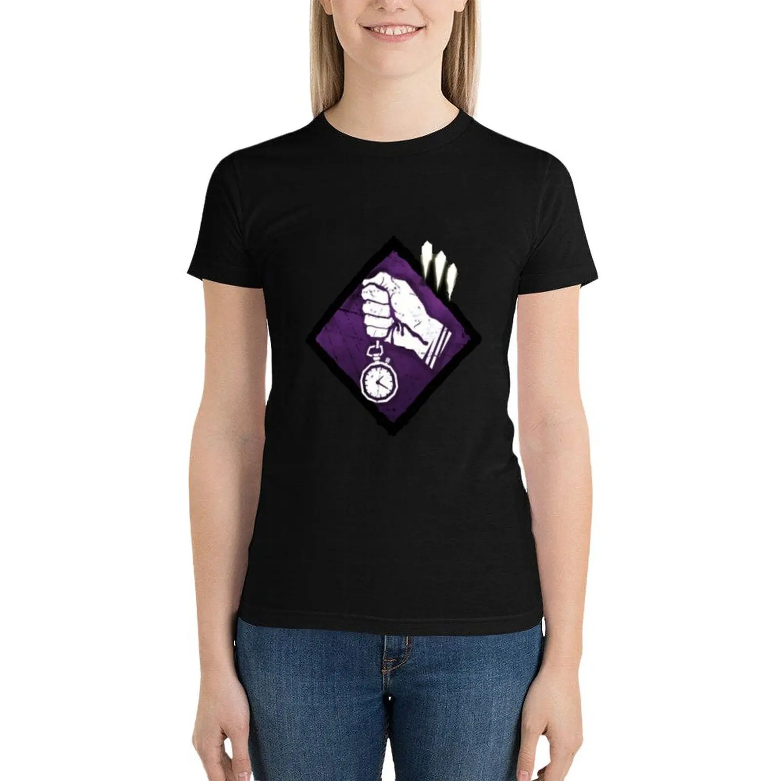 borrowed time T-Shirt graphics summer clothes T-shirts for Women