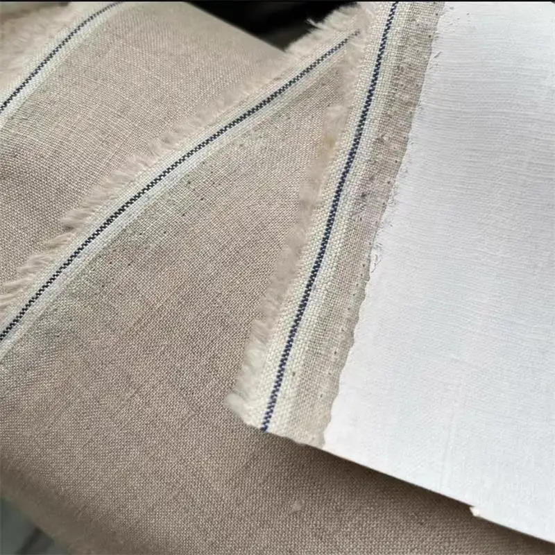 1.4m size artist pure linen painting canvas rain linen primed fine texture canvas