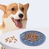 Pet Silicone Licking Mat Cat Anti-choking With Slow Food Bowl Dog Bathing Distracted Licking Plate Cutlery Pet Supplies 2