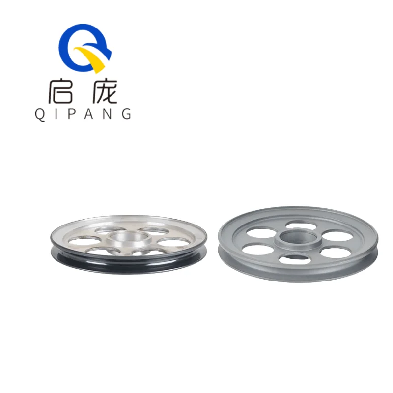 Qipang Od350Mm Macchine Tessili E Accessori Alluminio Hard Oxidaztion Dance Drum Pulley System Guida Wire Pulley
