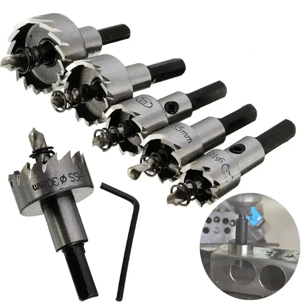 

Сверло из быстрорежущей стали для отверстий, 12-100 мм, 1 шт.